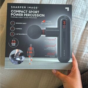SHARPER IMAGE - Compact Sport Power Percussion